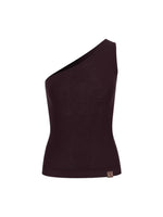 Asymmetrical Knit Tank Top