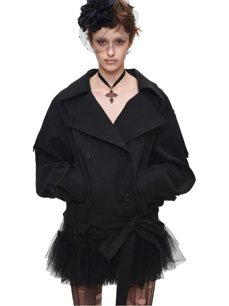Double Breasted Trench Coat