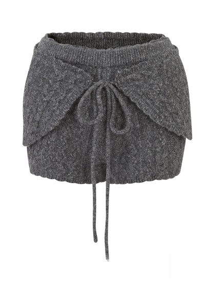 Little Deer Wool Cloud Knit Sweater &amp; Skirt/Shorts Set