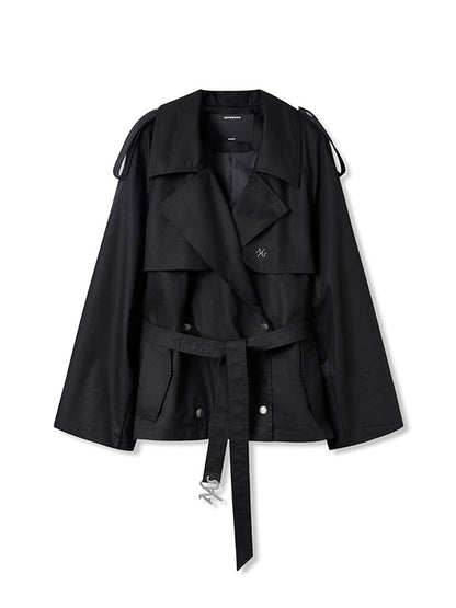 Rune Cotton Tencel Trench Coat