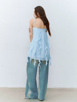 Beaded Acetate Slip Dress