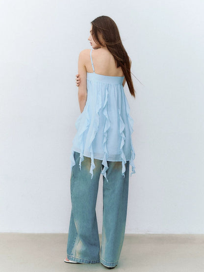 Beaded Acetate Slip Dress
