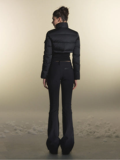 White Duck Down Three-Proof Fabric Down Jacket &amp; Pants Set