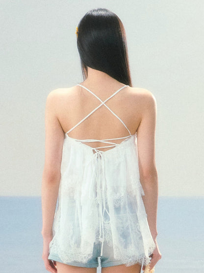 Multi-Layer Lace Camisole Top