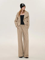 Double Breasted Jacket & Sweatpants Set
