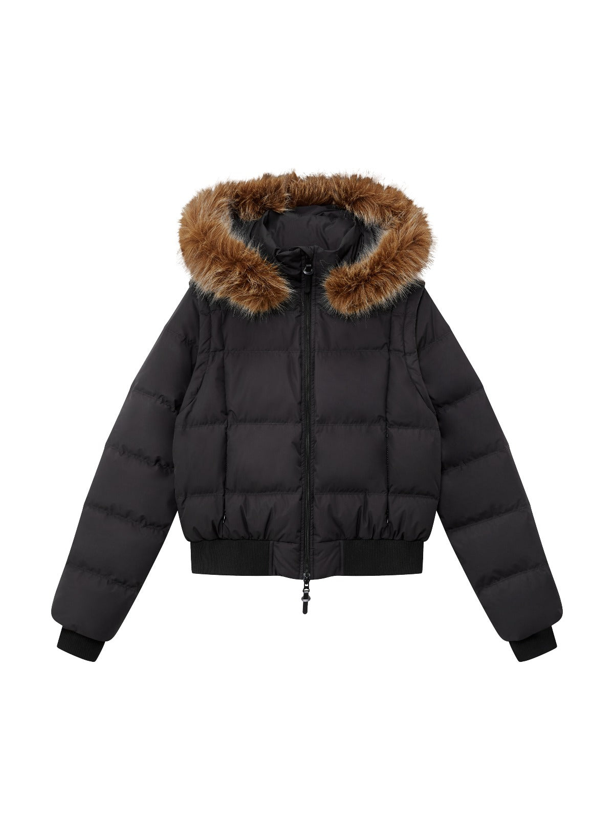 Detachable Sleeve Down Puffer Jacket