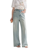 Rhinestone Star Wide-Leg Jeans