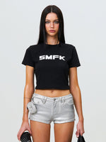 Compass Tarpan Rock Low-Waist Denim Shorts