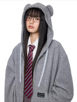 Bear Ear Hoodie Jacket