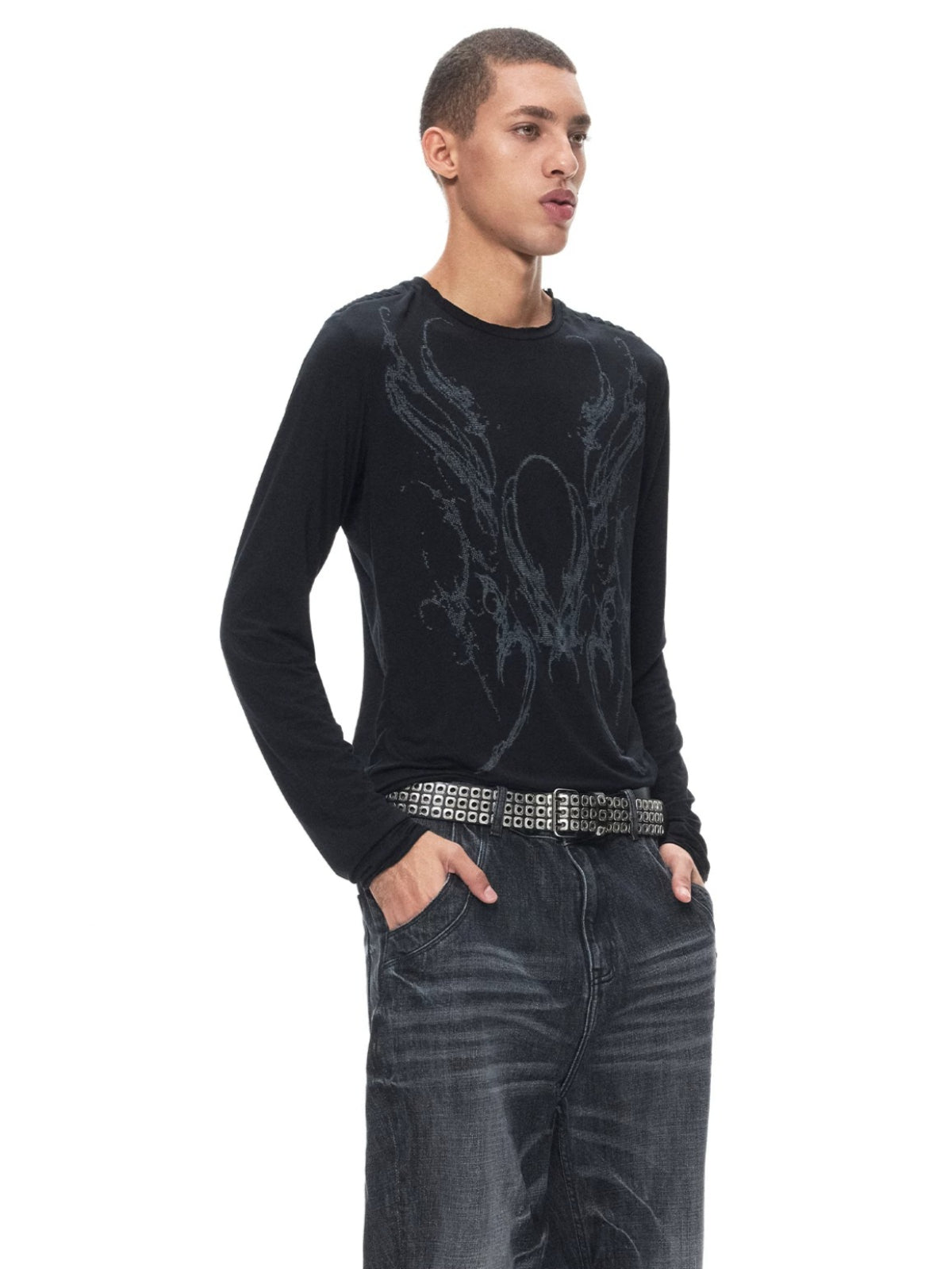 Visual Streetwear Thumb Hole Tee