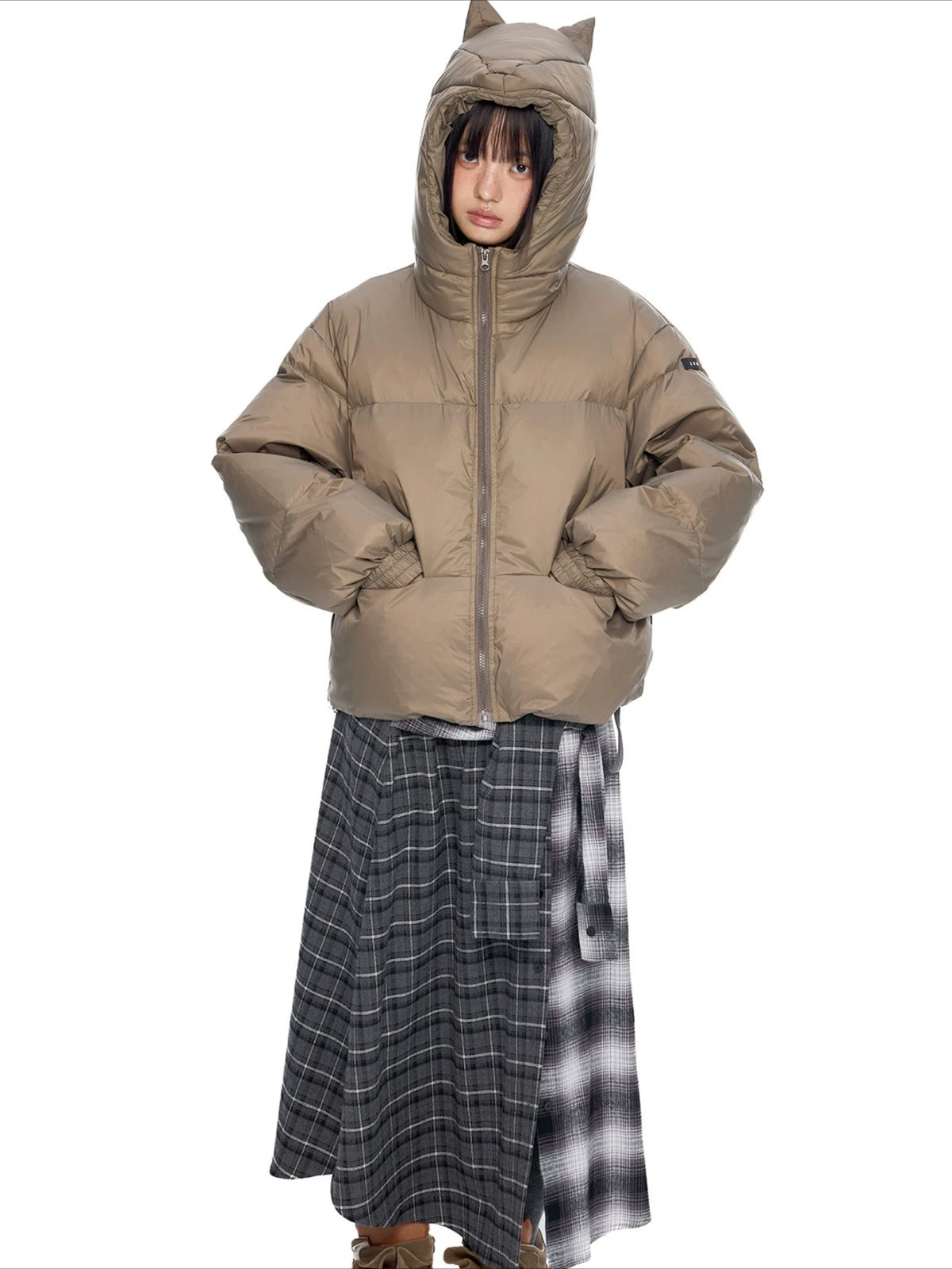 Cat Ear Down Jacket