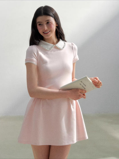 Crystal Waist Mini Dress