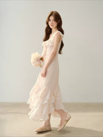 Ruffle Hem Resort Dress