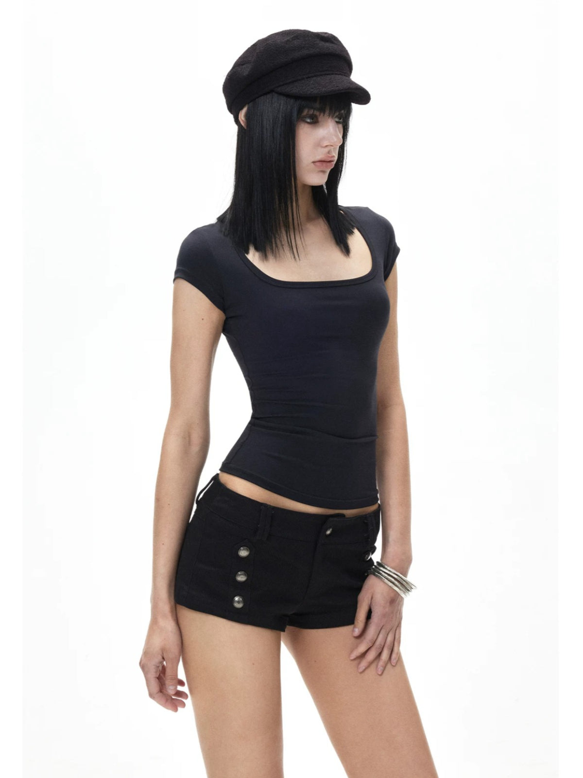 U-Neck Slim Fit Tee
