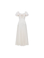 Florette Gradient Square Neck Dress