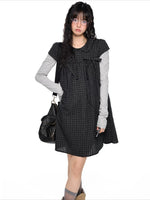Plaid Peter Pan Dress