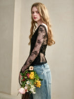 Lace Long Sleeve Top