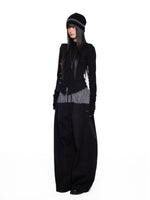 Lightweight Ruched Long Sleeve Top