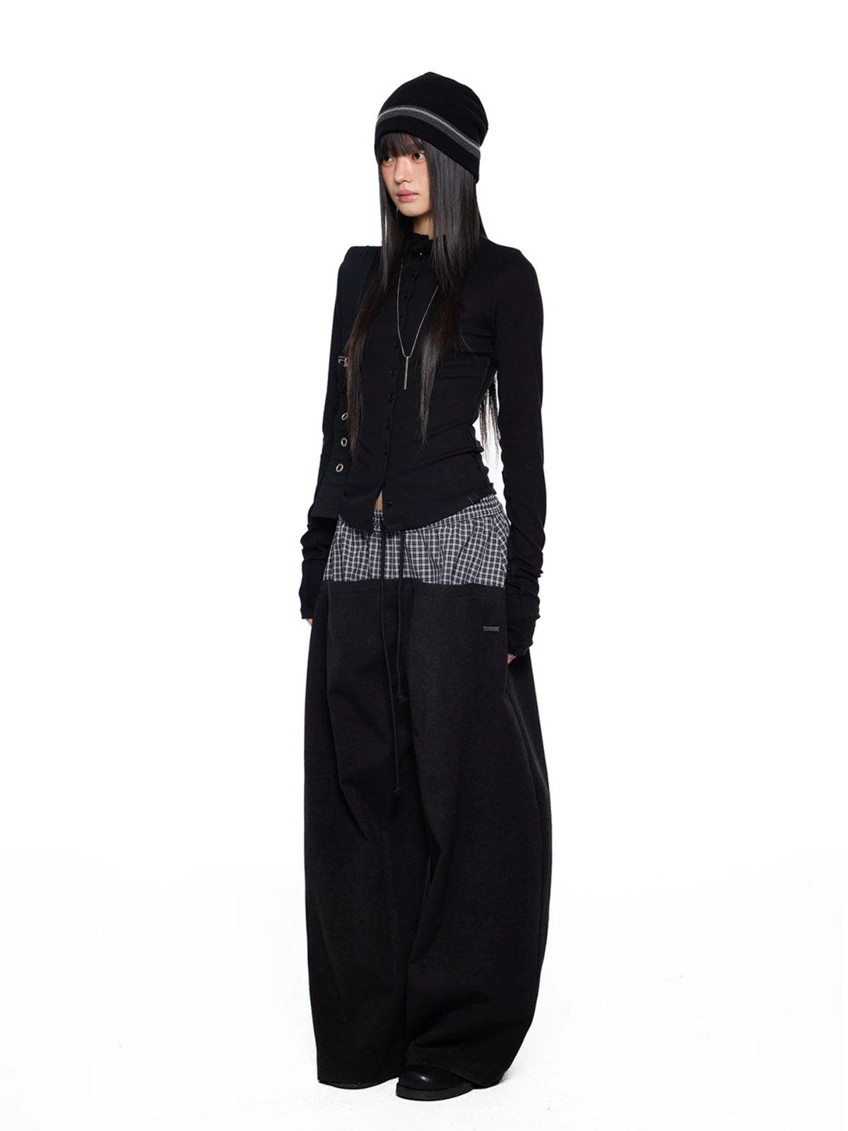 Lightweight Ruched Long Sleeve Top
