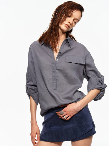Linen Blend Shirt
