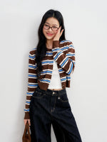 Contrast Pocket Straight Leg Jeans