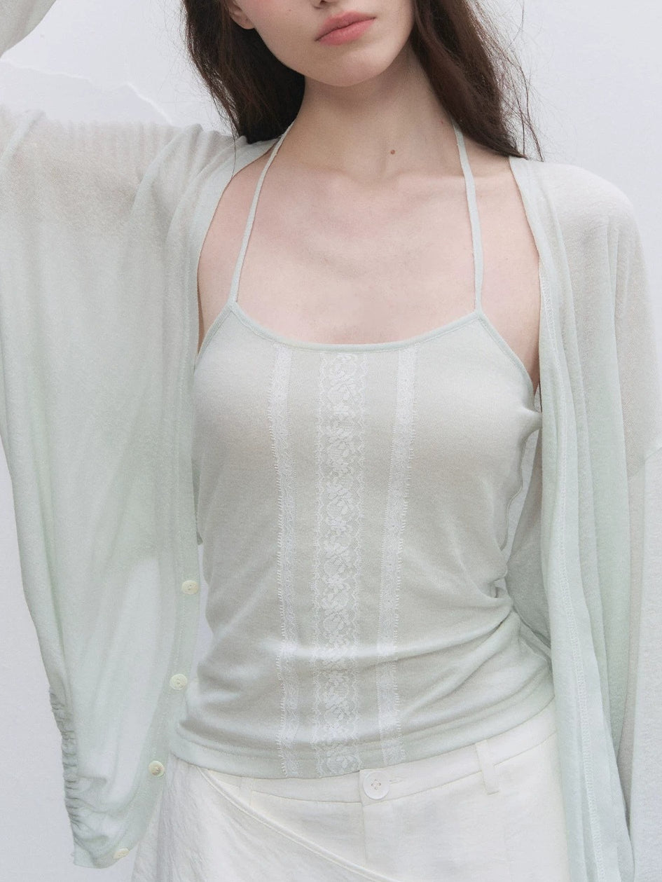 Tencel Linen Sun Protection 2-piece Set