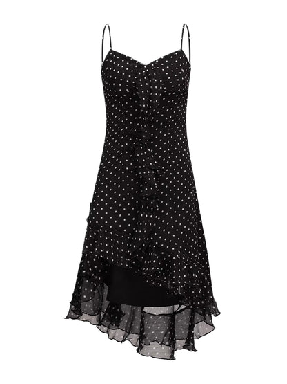 Polka Dot Ruffle Dress