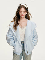 Oversized Zip Hoodie Jacket