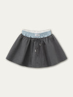 Romantic College Two-piece Mini Skirt