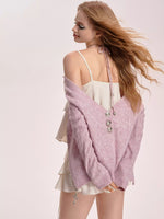 Halter Knit Cardigan