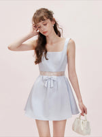 Satin Lace Dress