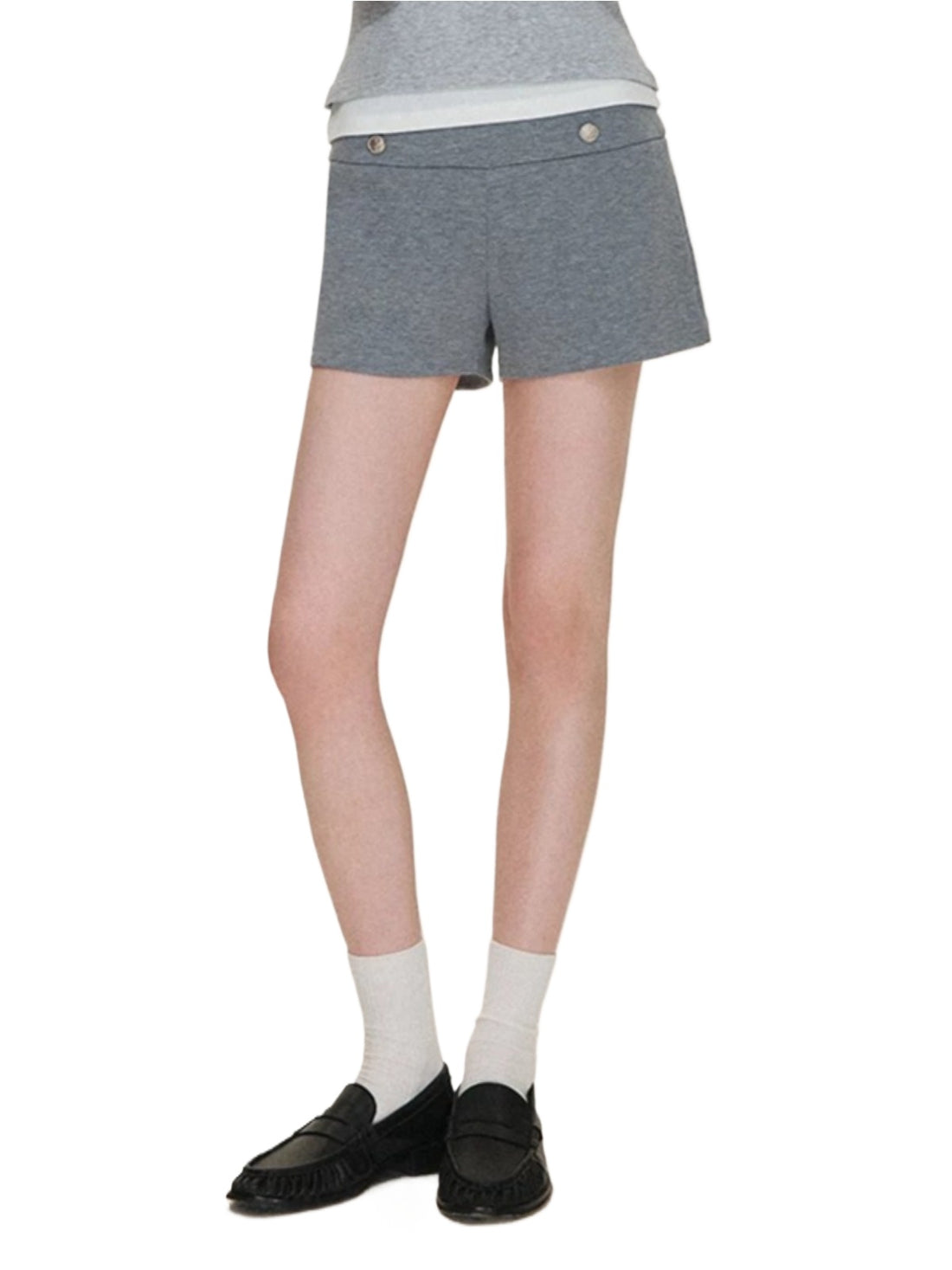 Napoleon Button Low Rise Shorts