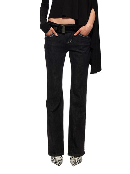Geometric Straight Pants