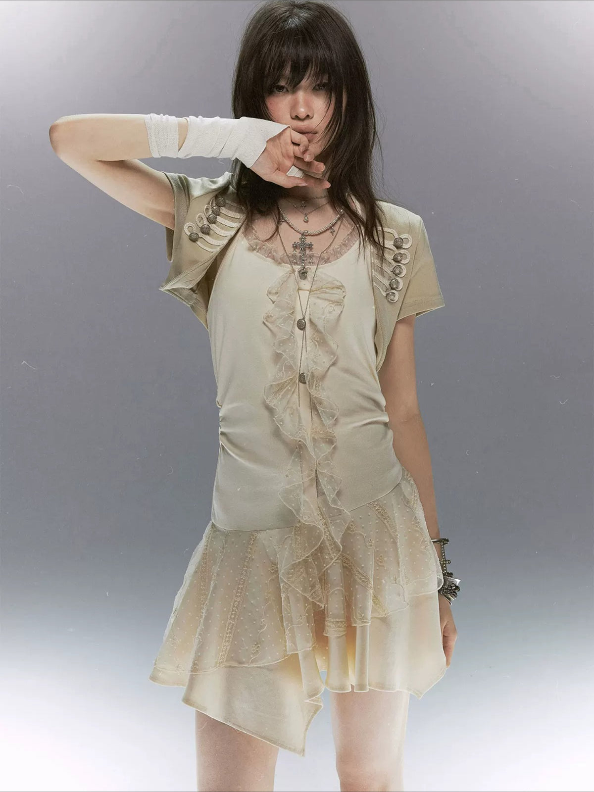 Lace Dress Twinset