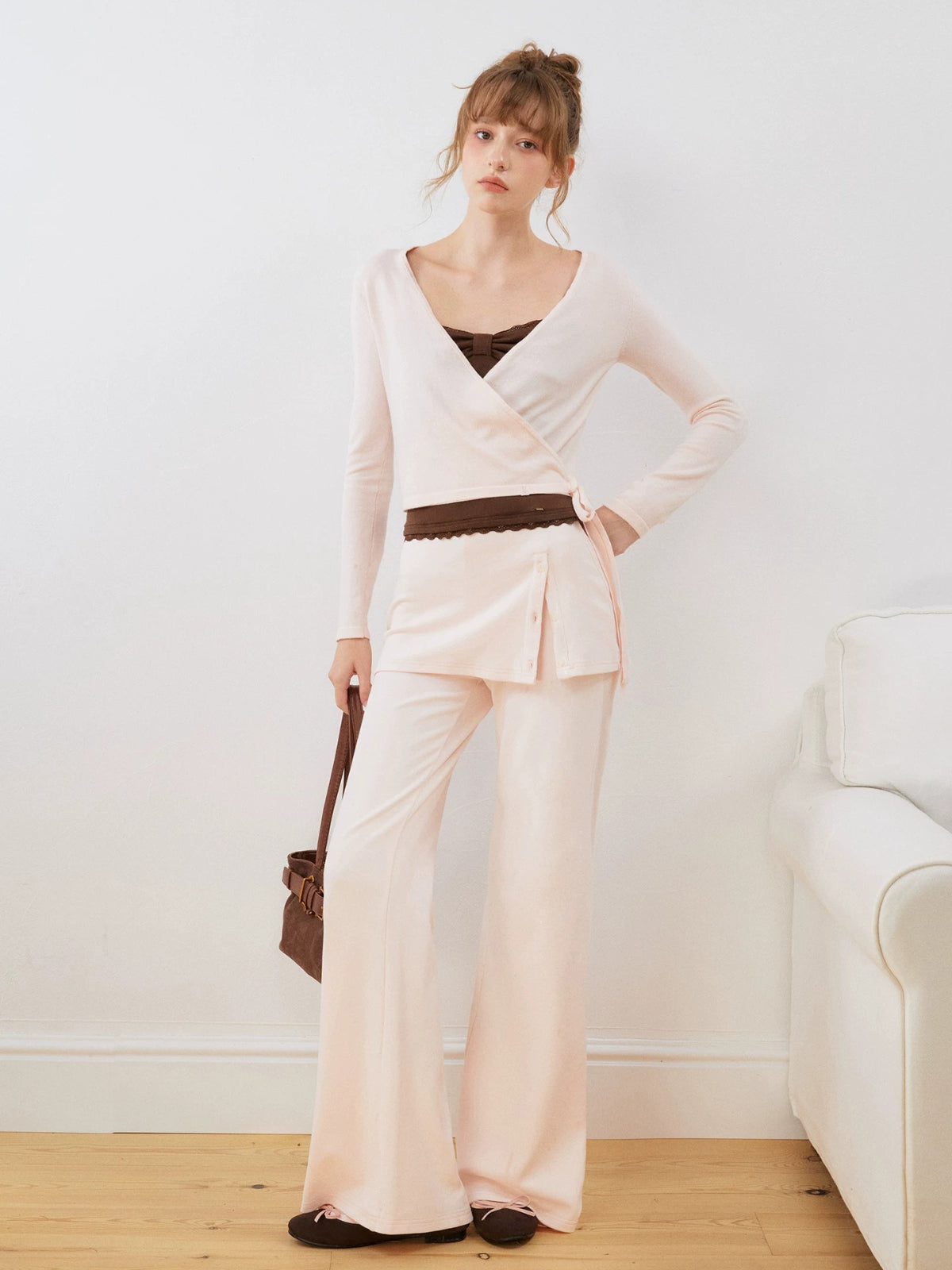 Split Flare Lounge Pants