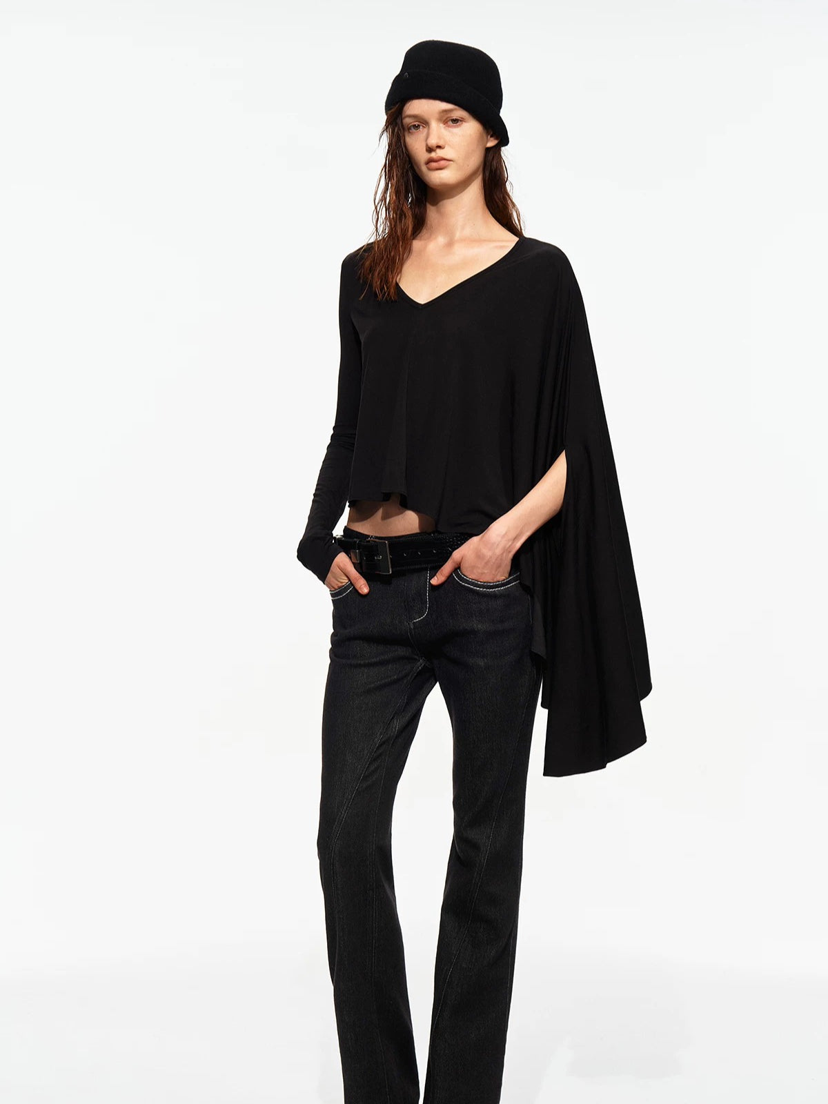 Geometric Straight Pants
