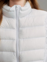Duck Down Quilted Knit Puffer Jacket