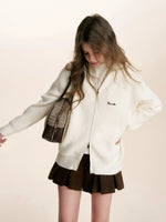 Chain Embroidered Cardigan