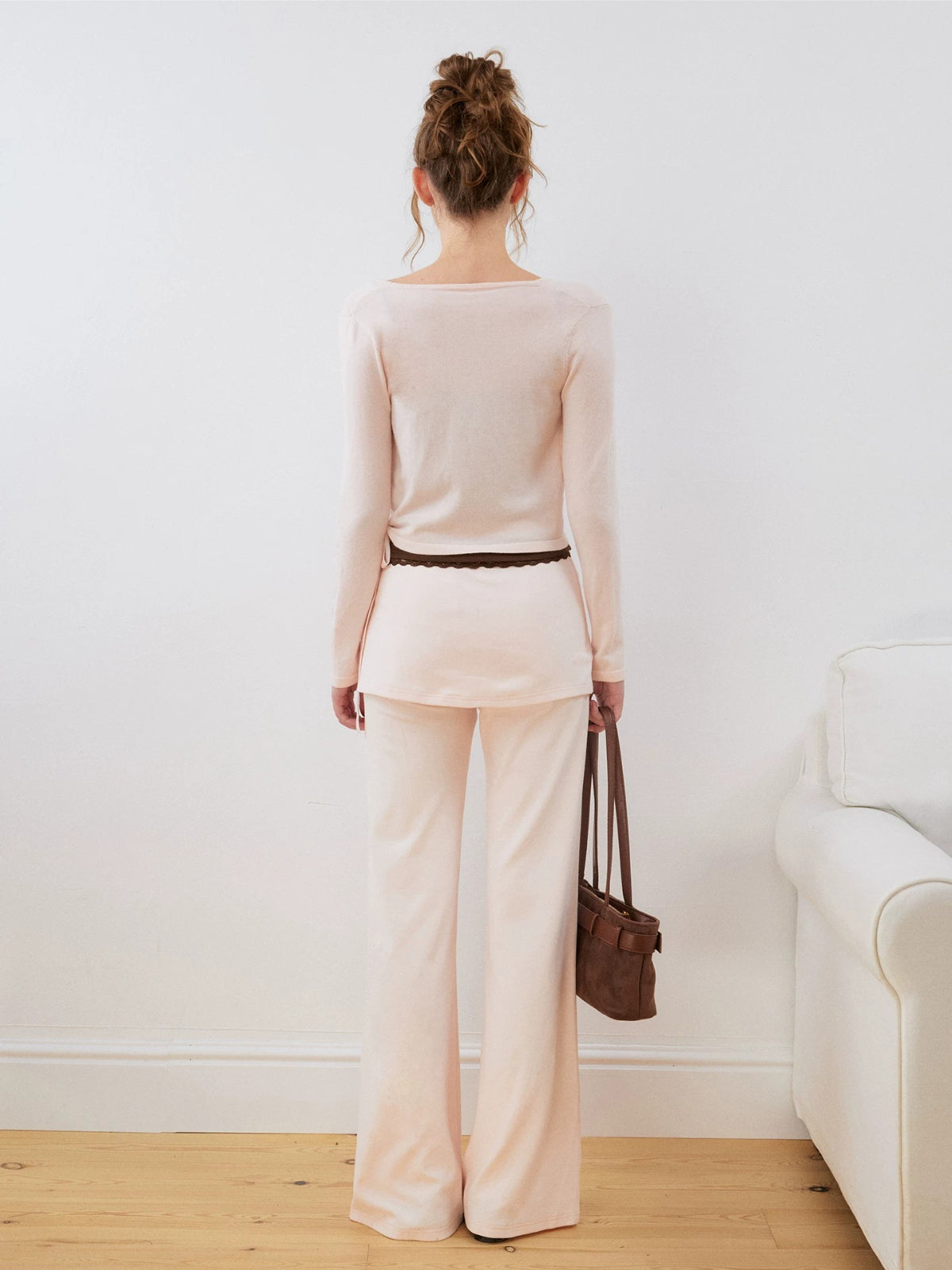 Split Flare Lounge Pants