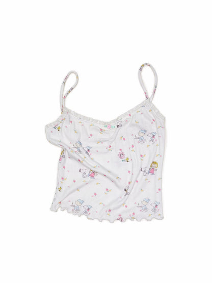 Snoopy Floral Pajama Set