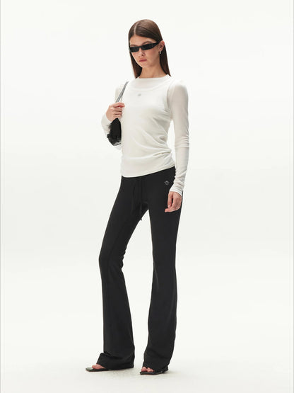 Mock-Layer Long Sleeve Tee