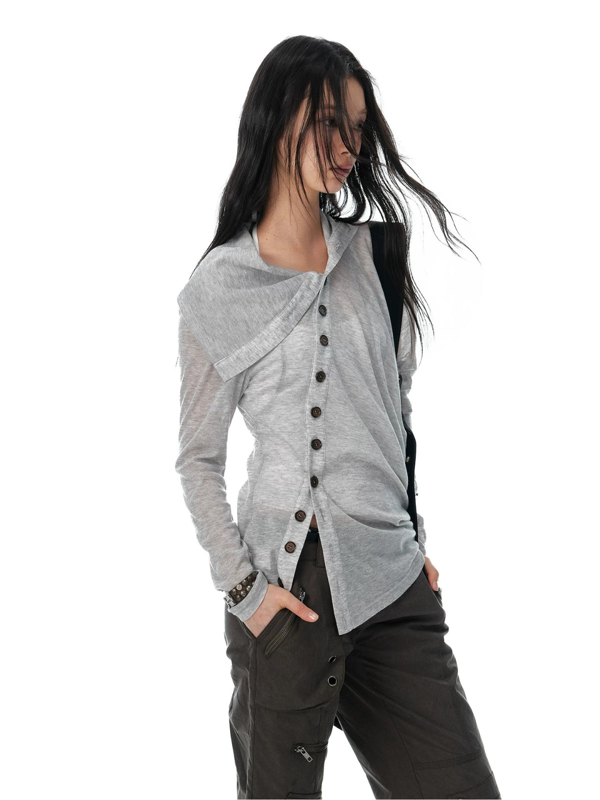 Mint Layered Sun Protection Shirt