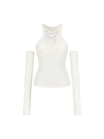 Mesh Layered Top