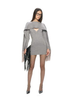 Fringe Knit Dress Set