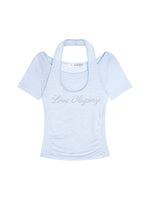 Layered Rhinestone T-shirt