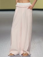 Beaded Stripe Top Pants Set