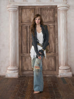 Shimmer Fringe Knit Cardigan