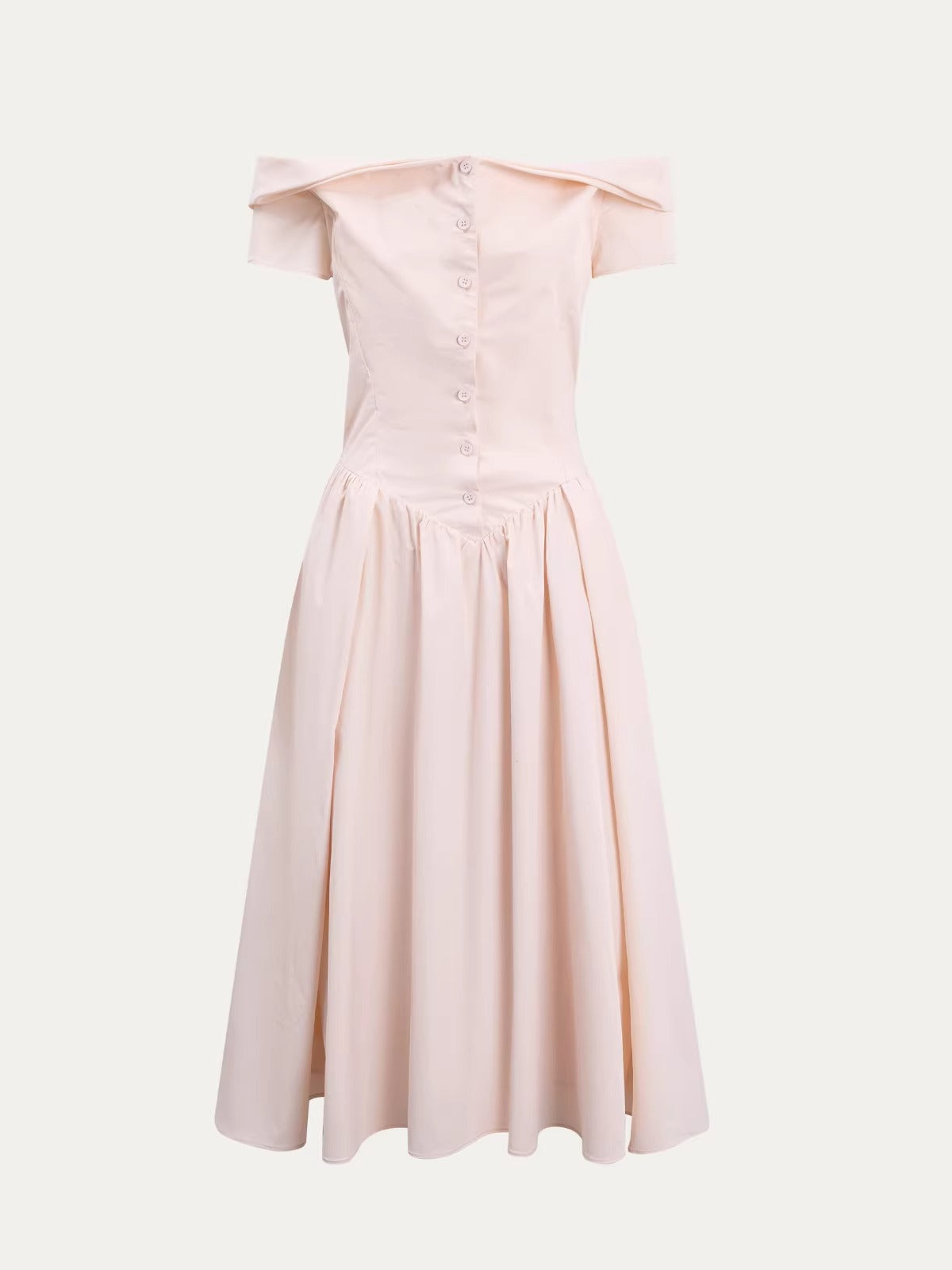 Pink Collared Dress