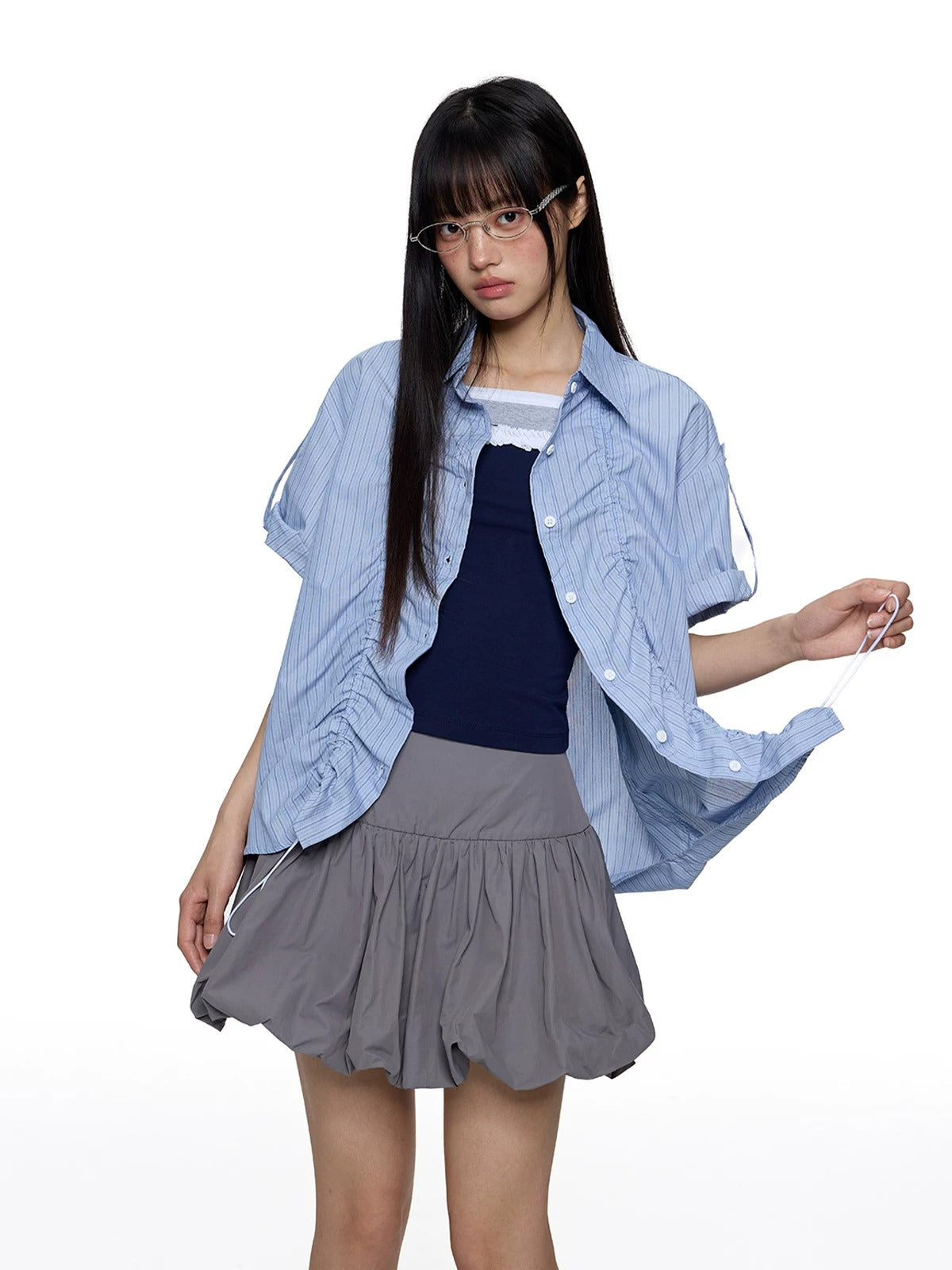 Striped Short Sleeve Shirt