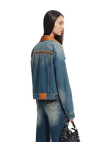 Vintage Blue Plateau Patchwork Jacket